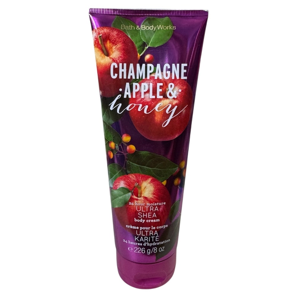 Bath & Body Works Champagne Apple & Honey Ultra Shea Body Cream 8‎ oz